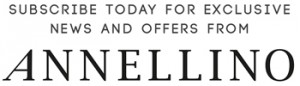 Subscribe today for exclusive news and offers form Annellino