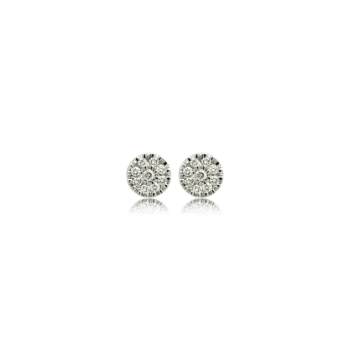 nine diamond earrings