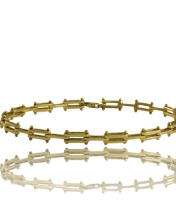 18k Gold Chain Link Bracelet