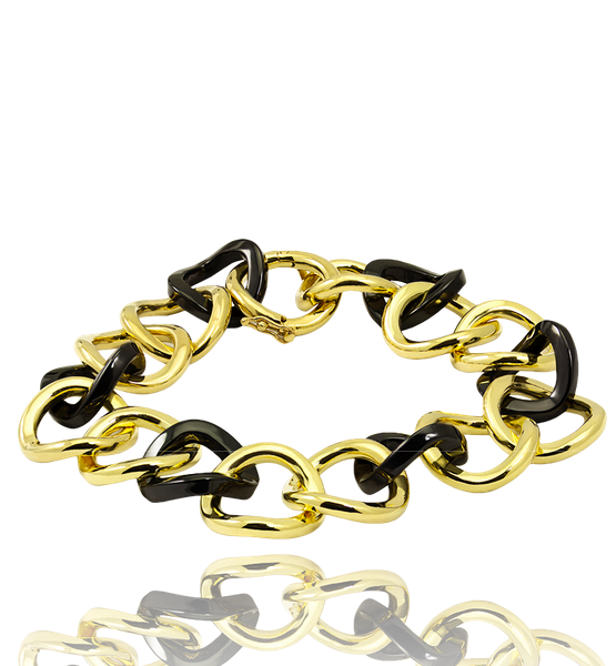 Bracelet 18K gold Vicenza Italy. - Bukowskis
