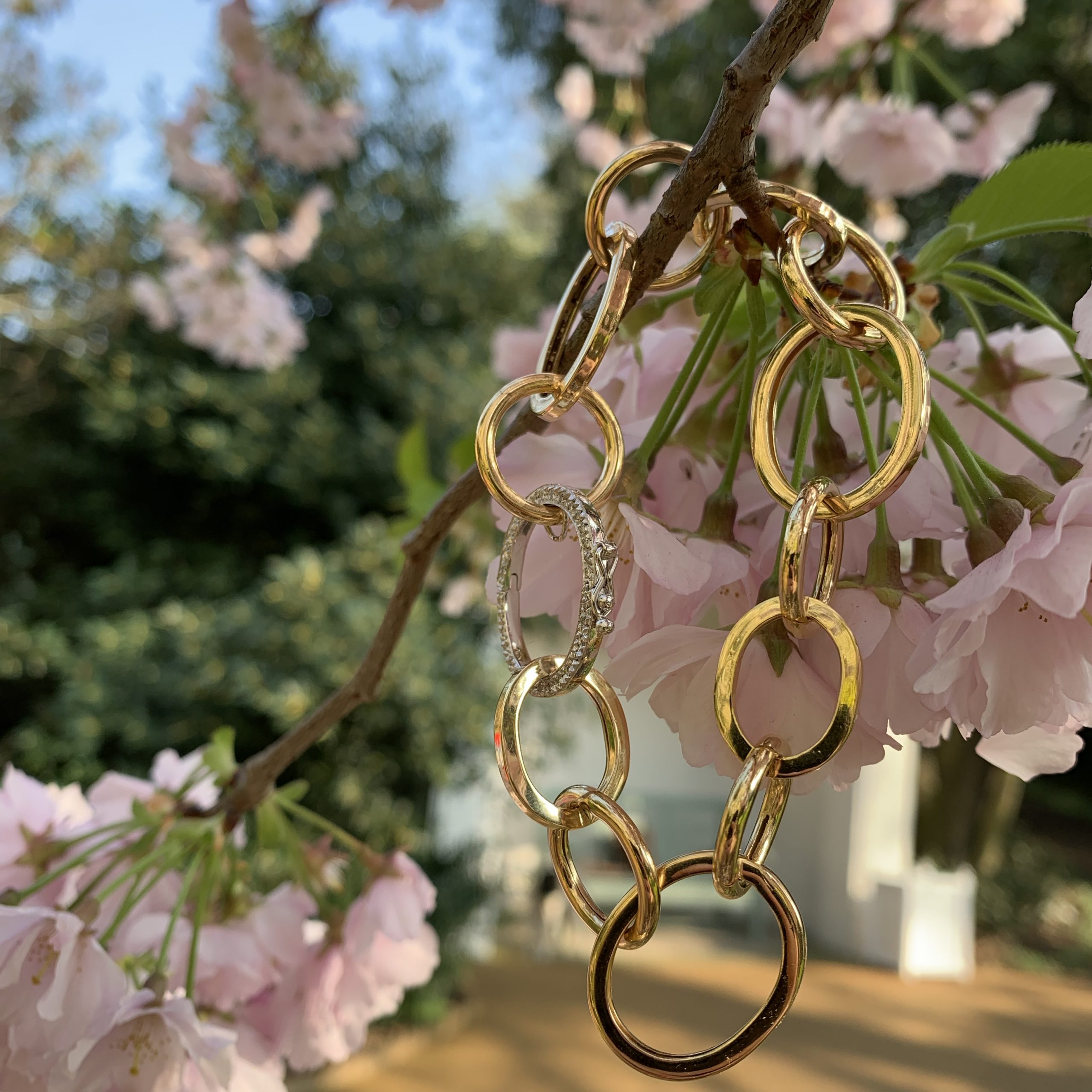 Chain link clasp deals
