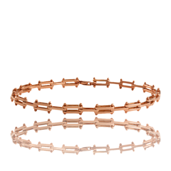 Rose Gold 18kt Bracelet Made in Italy Italian