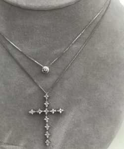 White Diamond Cross