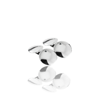 White Gold Cufflinks