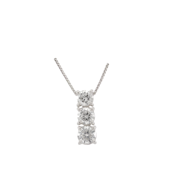 Trilogy Punto Luce Diamond Necklace