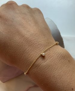 White Diamond Punti Luce Bracelet